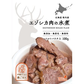 北海道稚內產 狩人之匠 水煮蝦夷鹿肉 100g